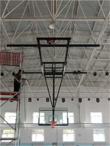 升降式电动悬空篮球架